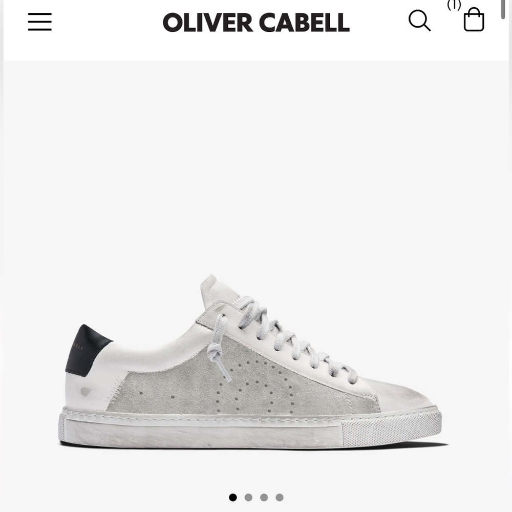 Oliver Cabell Sneakers. Low 1 | Sea Salt